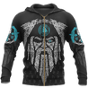 3D All Over Printed Raven And Odin version 2.0-Apparel-HP Arts-ZIPPED HOODIE-S-Vibe Cosy™