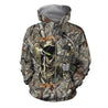 3D All Over Printed Bowhunting Camo Shirts And Shorts-Apparel-HP Arts-ZIPPED HOODIE-S-Vibe Cosy™