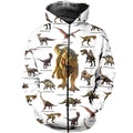 3D All Over Printed Dinosaurs Collection Shirts-Apparel-HP Arts-ZIPPED HOODIE-S-Vibe Cosy™