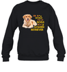 Pi150109 Golden Retriever-Apparel-Amsbk-Sweatshirt-Black-S-Vibe Cosy™