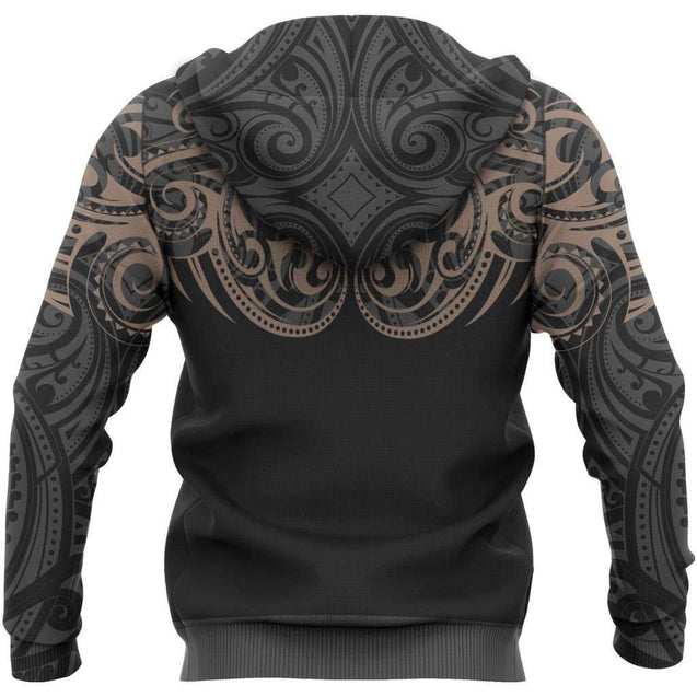 Maori Tattoo Special Zipper Hoodie - HC0801-Apparel-Huyencass-Hoodie-S-Vibe Cosy™